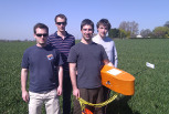 Team members from left to right: Phil Carpenter, Lawrence Wilkinson, Alex Mackie, Phil Mahoney