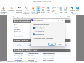 Configuration saving MSR PC Software Pro