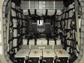 Cargo installed in spacecraft
