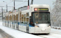 Whether bus, tram or train: if you reduce the temperature in the passenger compartment by a few degrees, you can significantly reduce heating costs in local public transport. Image source: David Gubler, bahnbilder.ch