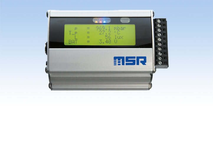  MSR255 data logger for monitoring temperature, humidity, pressure 