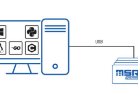 MSR FlexSensors can be quickly and easily connected to the USB port of the PC.