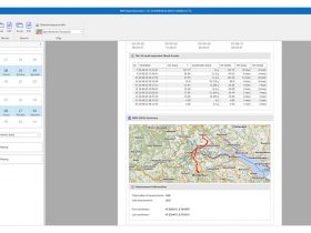 GPS-Datenlogger MSR175plus Report Generator