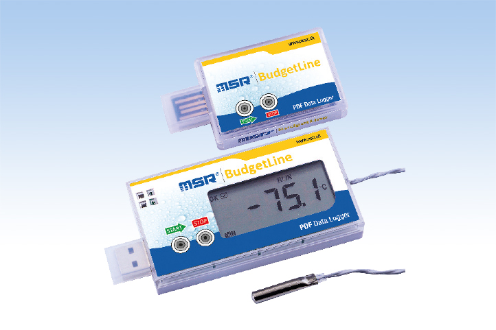 Temperature and humidity data loggers MSR BudgetLine