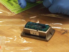 MSR data logger being prepared for flight into space. Image source: Orbital Sciences Corporation