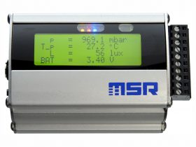 MSR255 datalogger LCD display