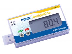 MSR84 temperature and humidity data logger