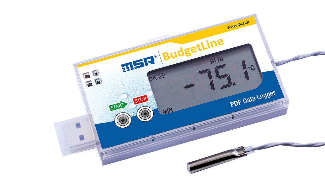 Bluetooth USB Temperature Data Logger with Probe