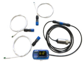 The MSR FlexSensors can be changed as needed on the compatible data logger using the FlexConnector.