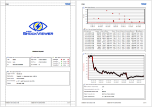 MSR ShockViewer Reportausgabe