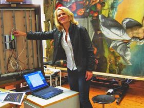 Museum Wien Kunsttransport-Datenlogger Gemälde