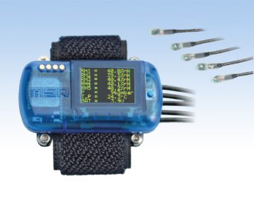 MSR147WD wireless data logger with plug-in humidity and temperature sensors